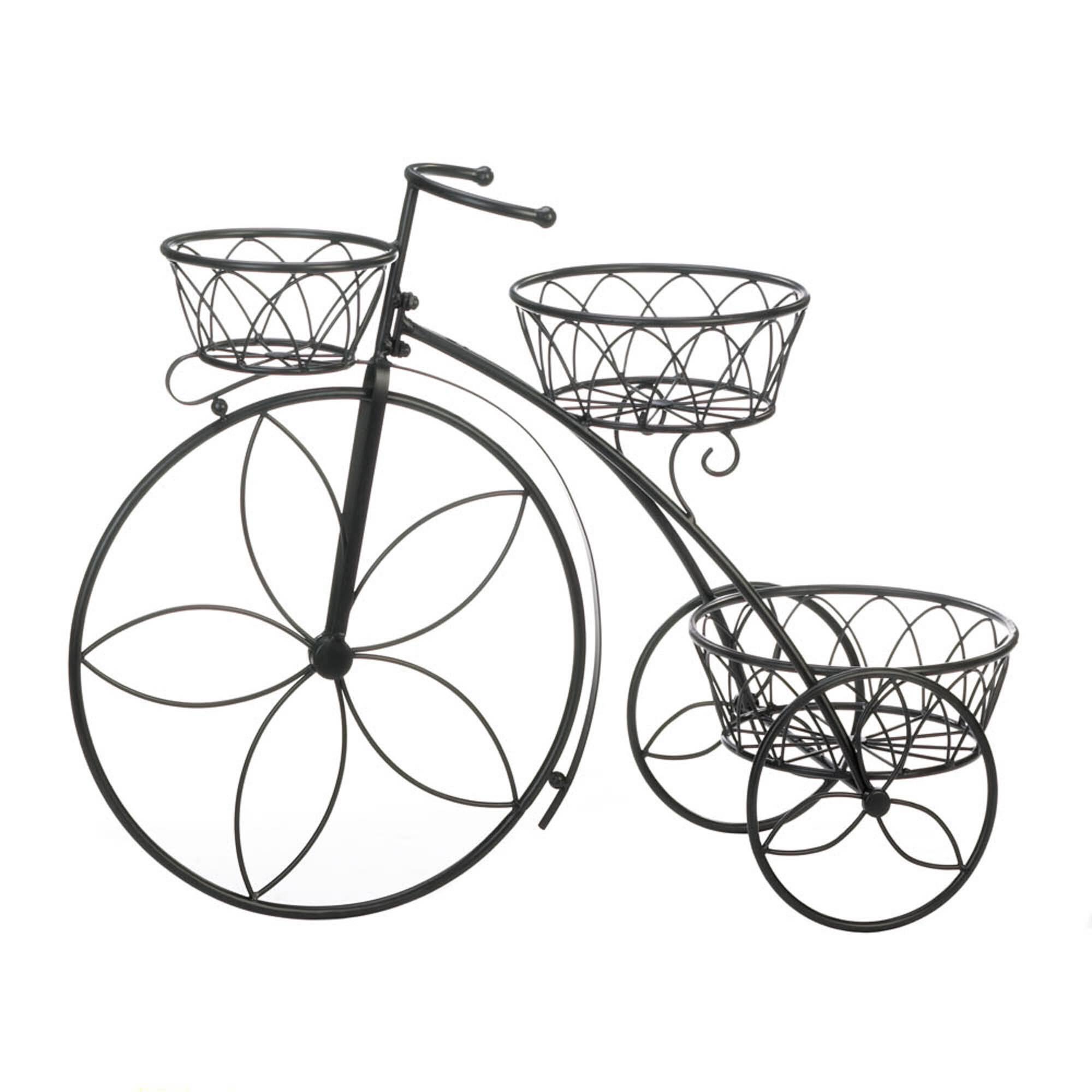 22" Tricycle 3-Tier Plant Stand